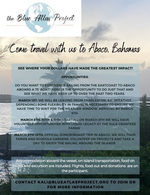 The Blue Atlas Project Upcoming Events The Blue Atlas Project Upcoming Events